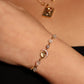 14K Real Gold Plated Moonlight Moon Bracelet