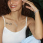 Diamond Leaf Earrings
