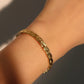 18K Gold Stainless Steel Double Braid Bracelet