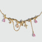 18K Real Gold Plated Color Gypsophila Necklace