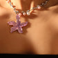 Starfish Pearl Necklace
