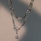 Diamond Flower Necklace
