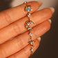 14K Real Gold Plated Blue Star Moon Bracelet