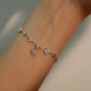 925 Sterling Silver Multi Lucky Leaf Bracelet