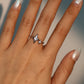 2 in 1 Diamonds Star Ring
