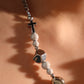 Glowing Pearl Cross Necklace