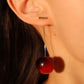 14K Real Gold Plated Cherry Earrings