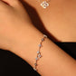925 Sterling Silver Multi Lucky Leaf Bracelet