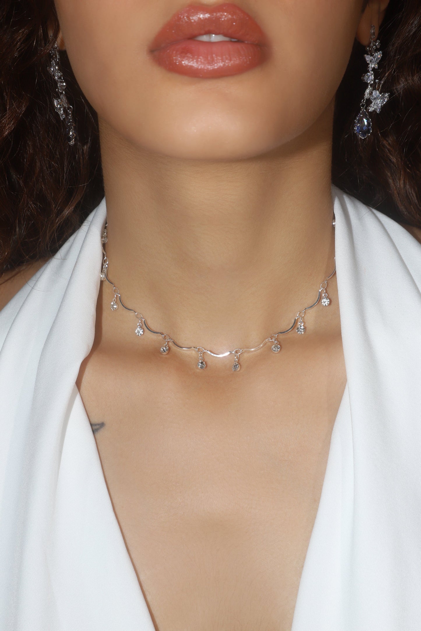 Pole Star Wave Layer Necklace (Pre-order)