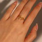 18K Gold Vermeil Bowknot Ring
