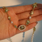 18K Real Gold Plated Mermaid Sea Shell Necklace