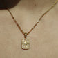 18K Gold Stainless Steel Star Necklace