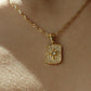 18K Gold Stainless Steel Star Necklace