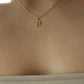 24K Gold Plated Double Gold Cross Necklace