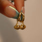 18K Gold Vermeil Sea Shell Earrings