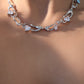 Diamond Clips Necklace