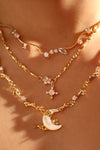 Luxe Diamond Necklace Trio Bundle