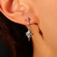 Blue Saturn Star Earrings