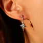 Blue Saturn Star Earrings