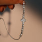 Diamond Lucky Leaf Bracelet