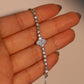 Diamond Lucky Leaf Bracelet