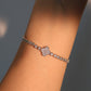 Diamond Lucky Leaf Bracelet