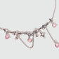 Platinum Plated Color Gypsophila Necklace