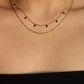 18K Gold Stainless Steel Star Layers Necklace
