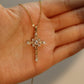 14K Real Gold Plated Eternal Cross Necklace