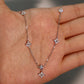 925 Sterling Silver Lucky Leaf Necklace