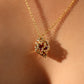 18K Real Gold Plated Heart Necklace