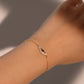 18K Gold Vermeil Evil Eye Bracelet