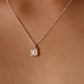 925 Sterling Silver Pearl Shell Necklace