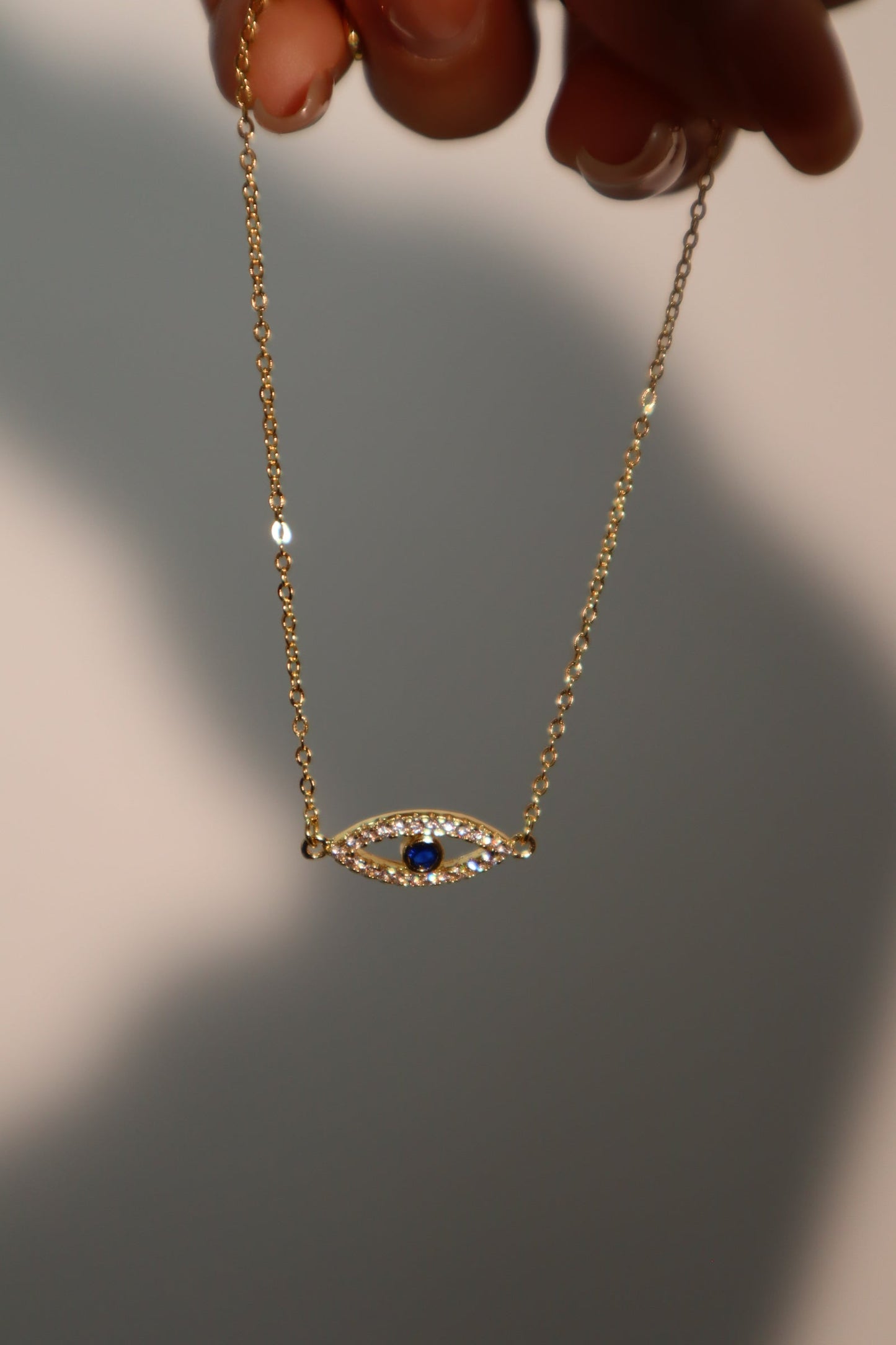 18K Gold Vermeil Evil Eye Bracelet