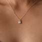 925 Sterling Silver Pearl Shell Necklace