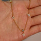 18K Gold Vermeil Lucky Leaf Necklace