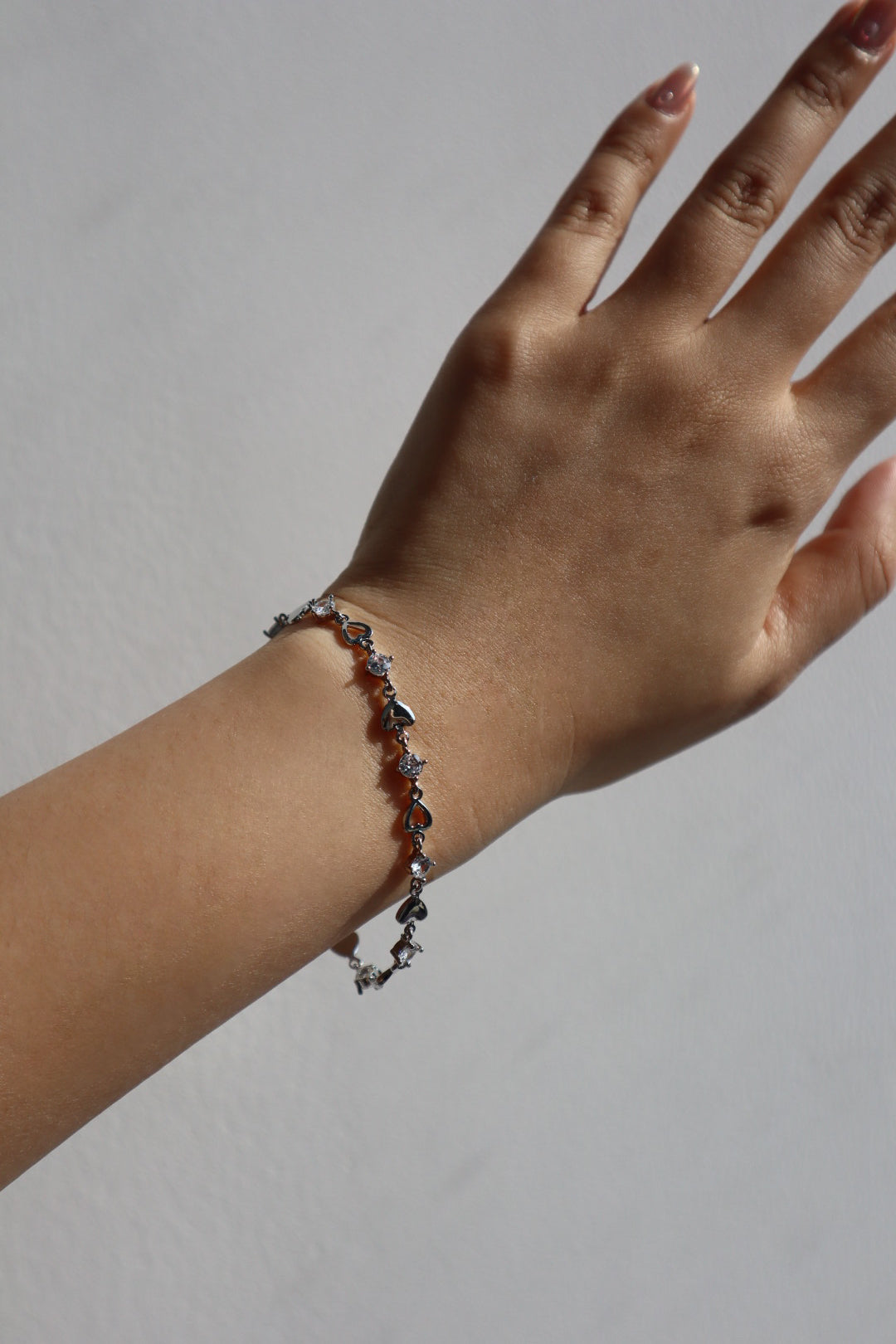 Diamond Heart Bracelet