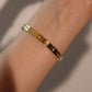 18K Gold Stainless Steel Diamond Star Bracelet