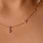 18K Gold Vermeil Lucky Leaf Necklace
