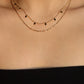 18K Gold Stainless Steel Star Layers Necklace