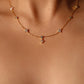 18K Gold Vermeil Lucky Leaf Necklace