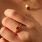 24K Gold Vermeil Heart Ring