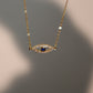 18K Gold Vermeil Evil Eye Bracelet