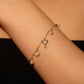 18K Real Gold Plated Magic Moon Star Bracelet