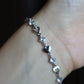 Diamond Heart Bracelet