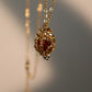 18K Real Gold Plated Heart Necklace