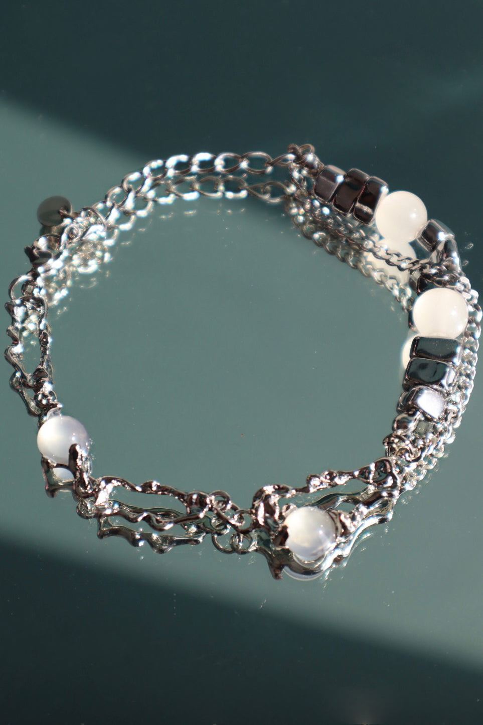 Platinum Plated Moonlight Bracelet