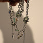 Jade Pearl Silver Bracelet