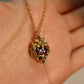 18K Real Gold Plated Heart Necklace