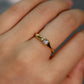 18K Gold Vermeil Diamond Ring